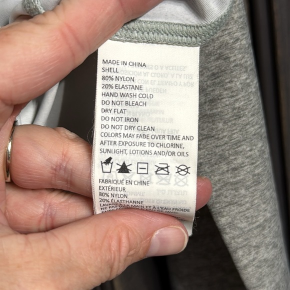 Prana‎ Astele Gray Sun Long Sleeve Top Women's Size Medium - Picture 5 of 9